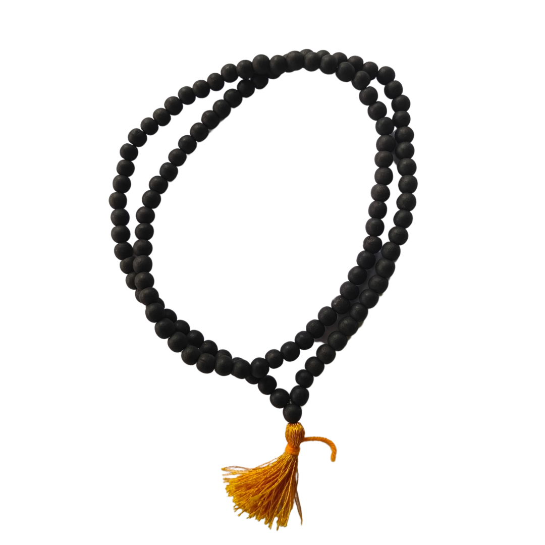 Karungali Mala for Kids – Handcrafted Ebony Wood Beads Necklace for Positivity & Balance